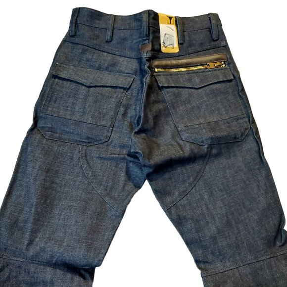 G-Star Raw Oregon 5620 3D Loose Tapered Button Fly Dark Blue Denim Jeans Sz 30 - Picture 8 of 16